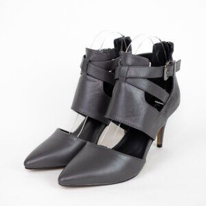 Aldo Gallese Gray Cage Stiletto Heels Size 6.5